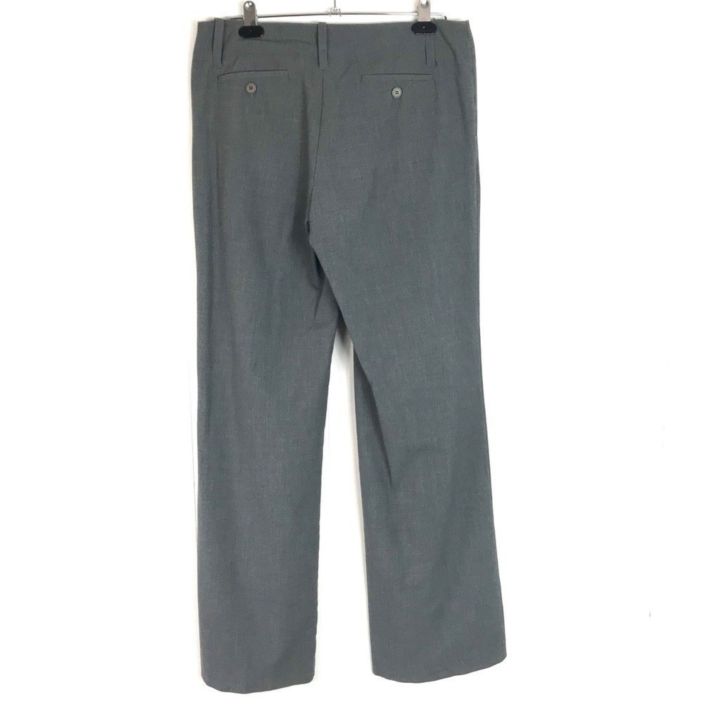 NEW YORK & COMPANY Stretch Gray Wide Leg Dress Pants Women's Size 6 Tall - Picture 2 of 7